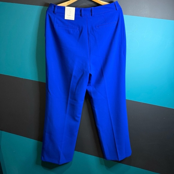 Joie NWT  Blue Wide Leg Pants with High-Waisted Design - Picture 8 of 16